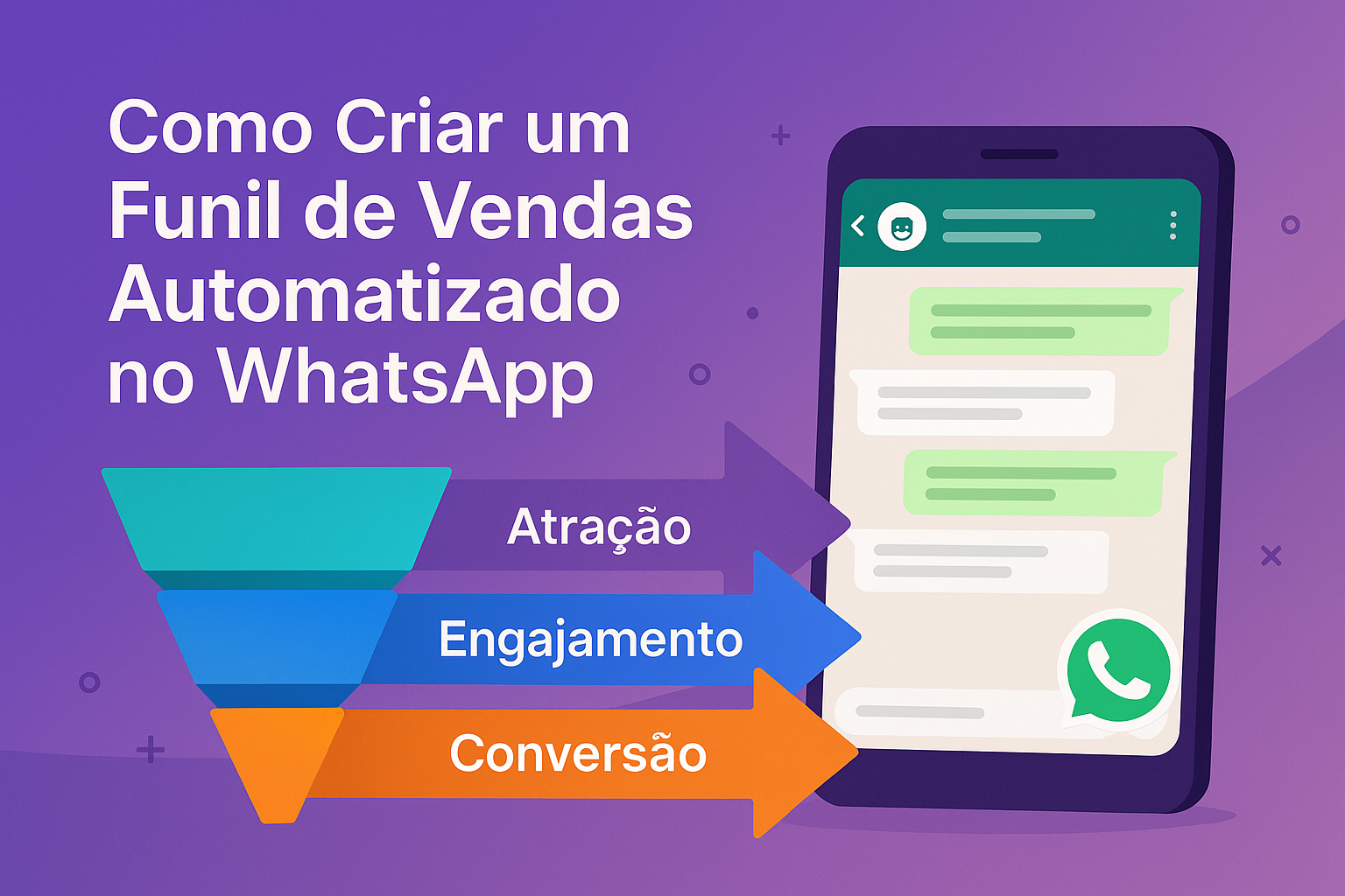 Como Criar um Funil de Vendas Automatizado no WhatsApp e Vender Todos os Dias