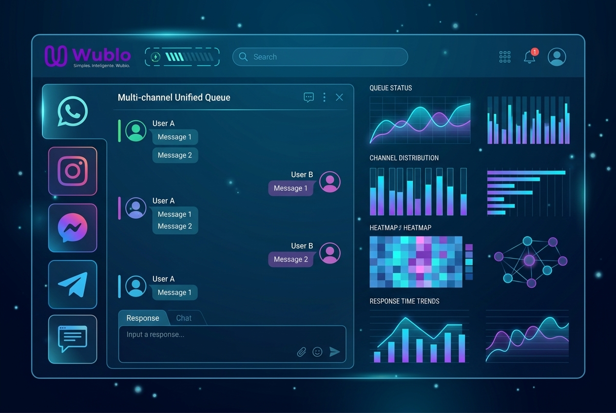 Atendimento Multicanal: Unifique WhatsApp, Instagram e Mais